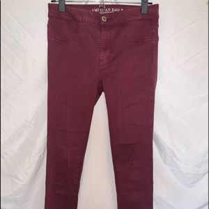 SOFT Maroon Jeggings